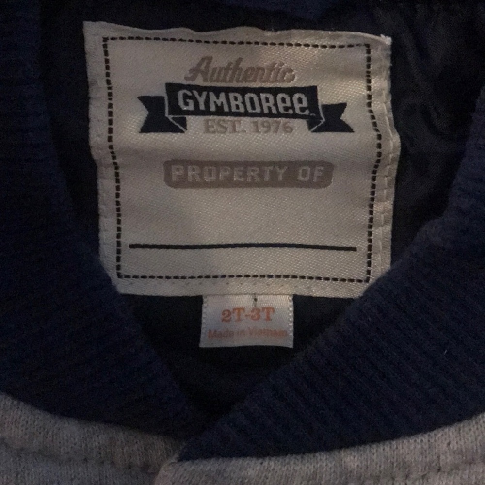 Gymboree Gray and Navy Kids Jacket - Picture 2 of 6